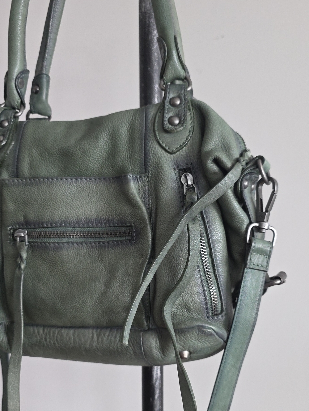 Free People We The Free Baby Emerson Tote in Secret Sage - Picture 3 of 13